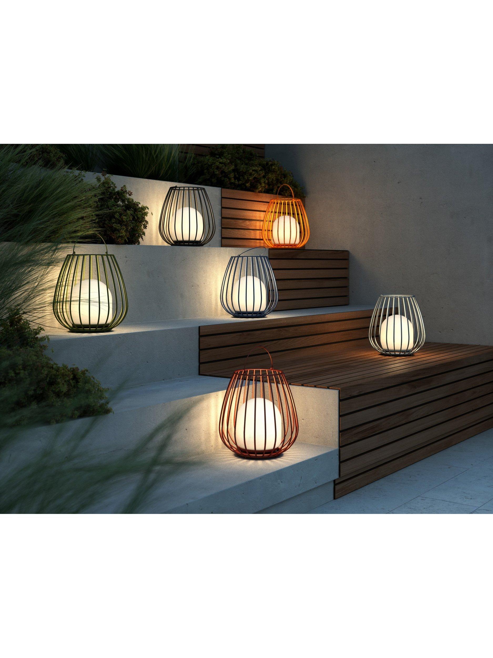 Nordlux portable outdoor lantern black, imported from the UK