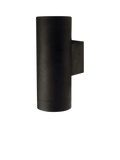Nordlux Tin Maxi outdoor double wall light black, imported from the UK