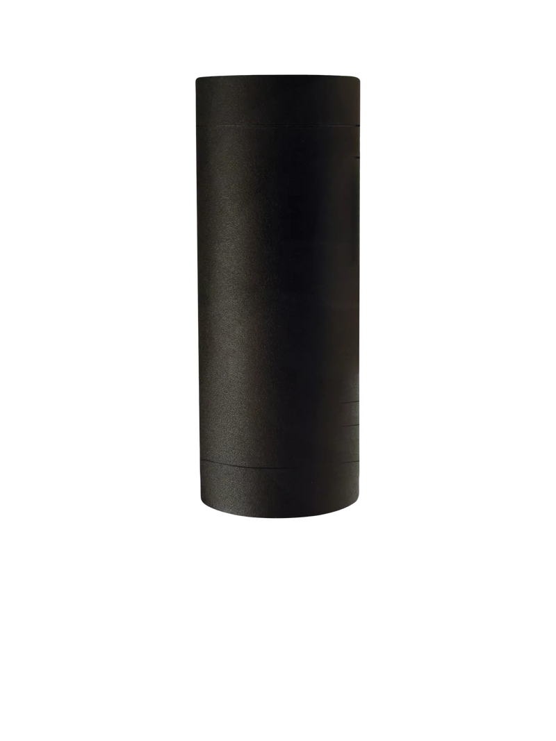 Nordlux Tin Maxi outdoor double wall light black, imported from the UK