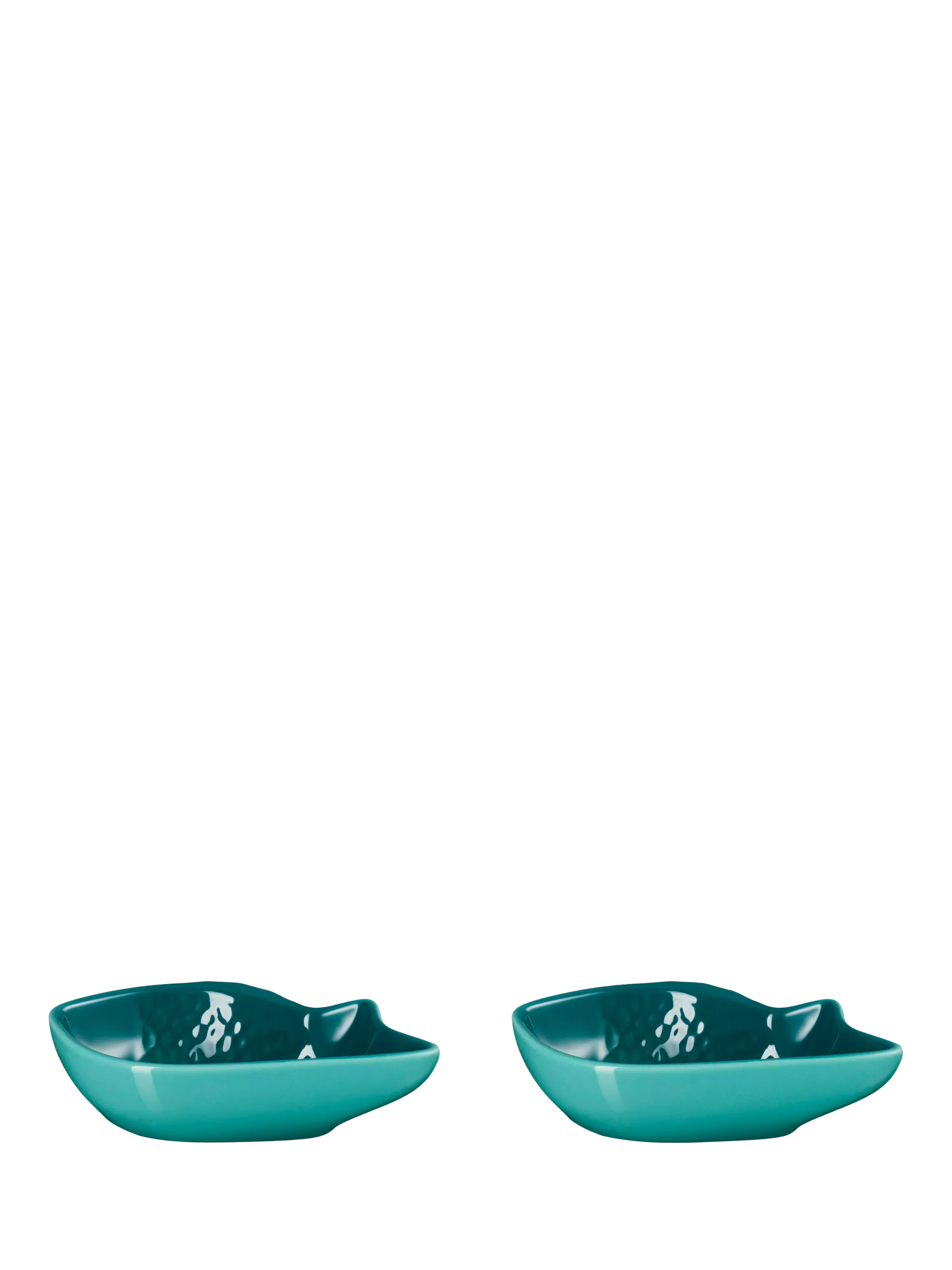 Le Creuset stoneware snapper fish dish set of 2 12cm (British brand)
