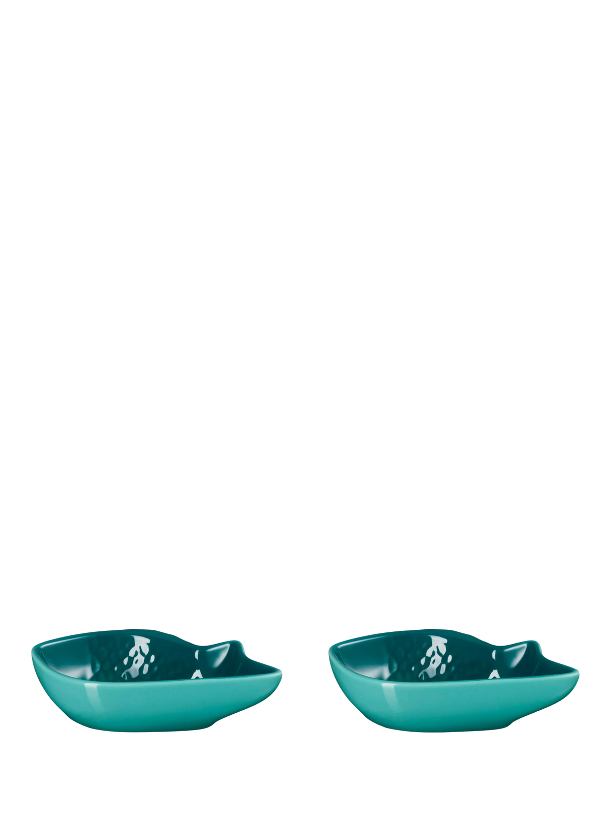 Le Creuset stoneware snapper fish dish set of 2 12cm (British brand)
