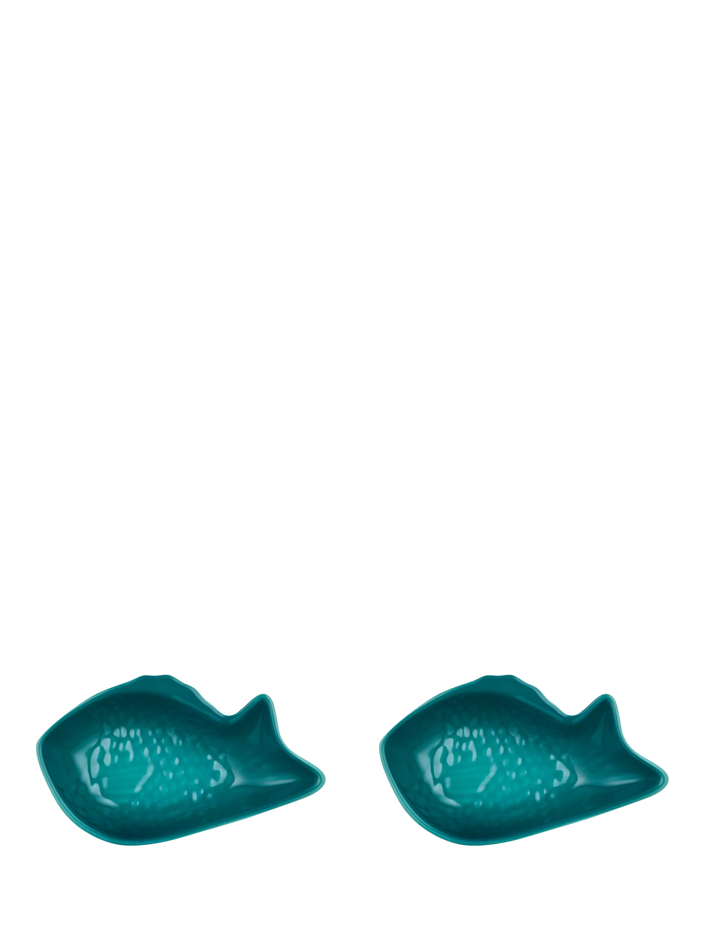 Le Creuset stoneware snapper fish dish set of 2 12cm (British brand)