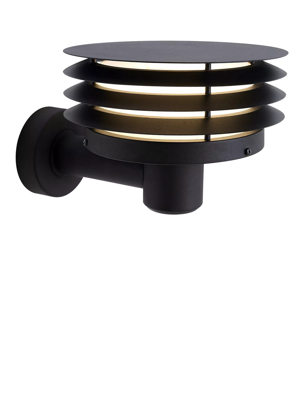 Nordlux Cirella black outdoor wall light 31.5cm (British brand)
