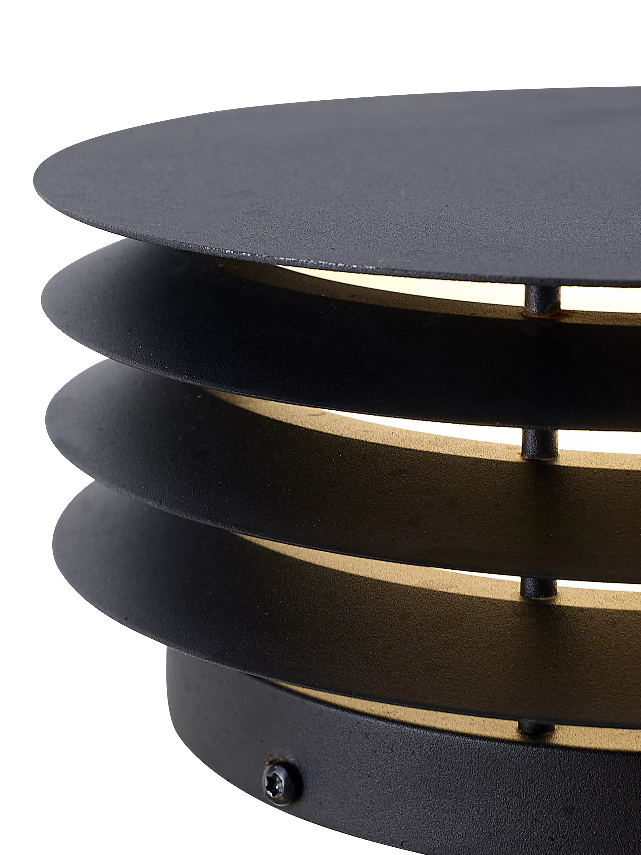 Nordlux Cirella black outdoor wall light 31.5cm (British brand)