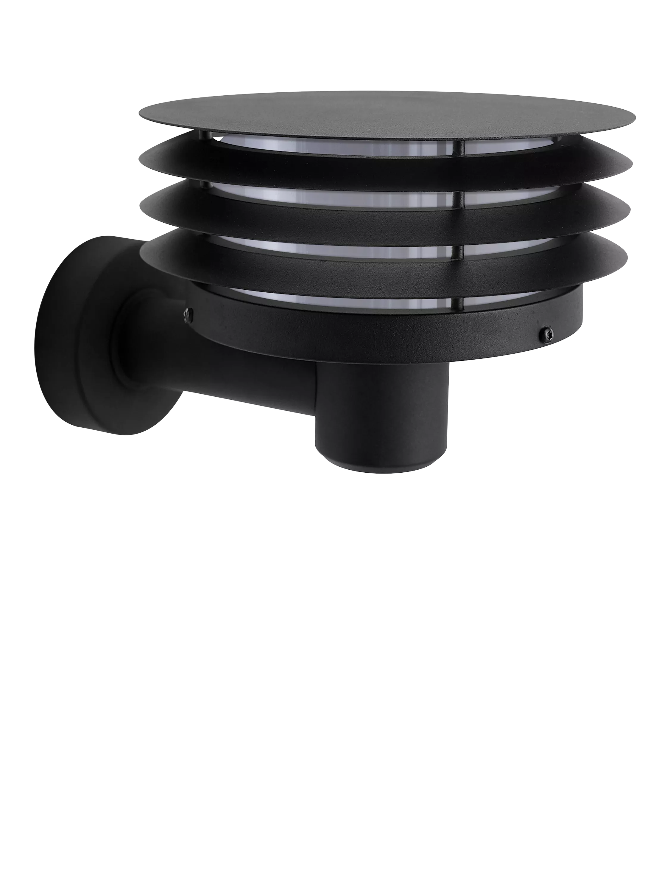 Nordlux Cirella black outdoor wall light 31.5cm (British brand)