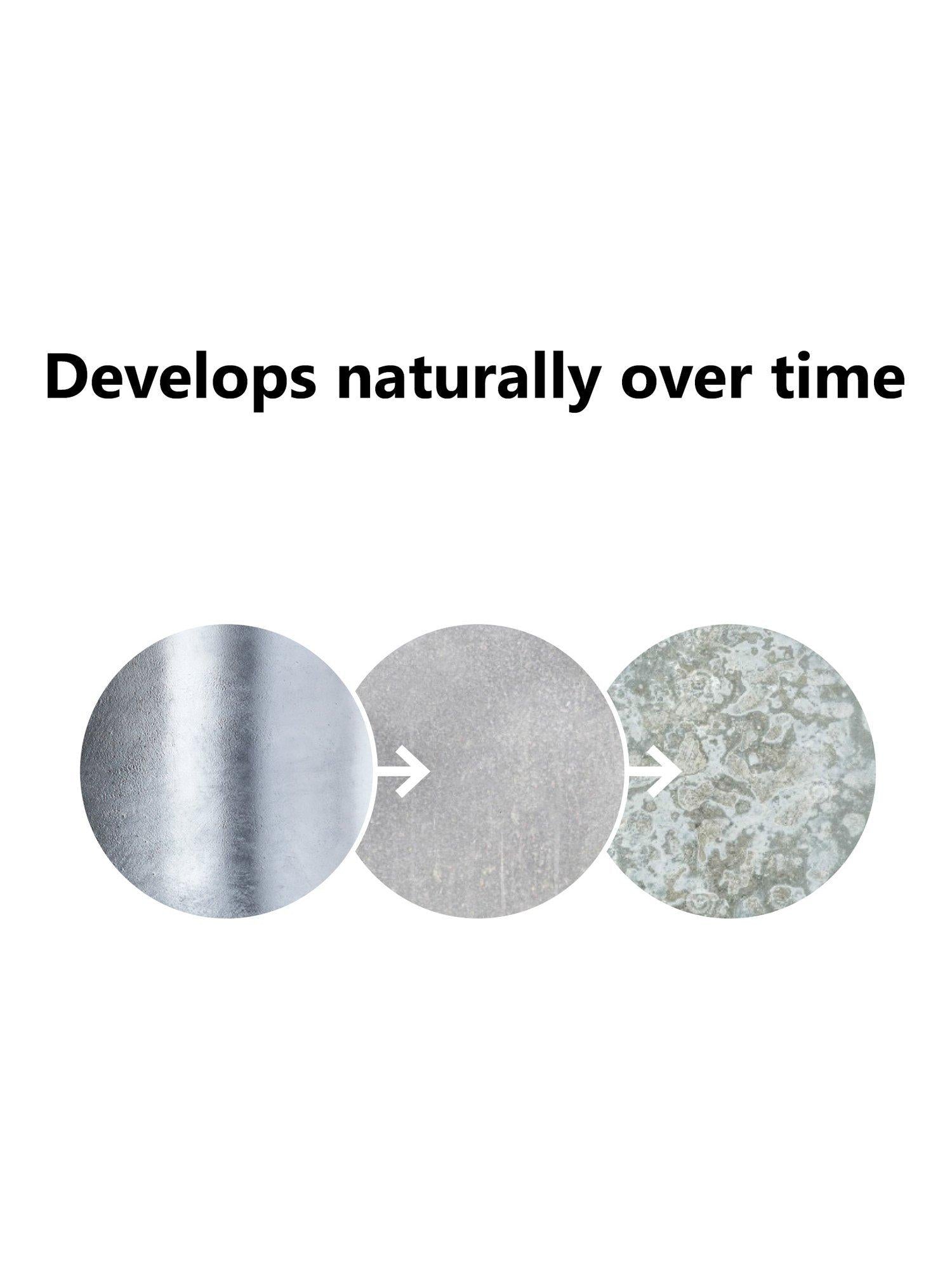 Nordlux Malte round outdoor wall light galvanised steel, imported from the UK