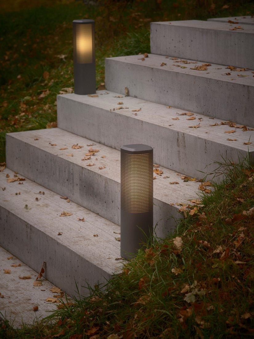 Nordlux Sidara outdoor stake light 45cm anthracite, UK version