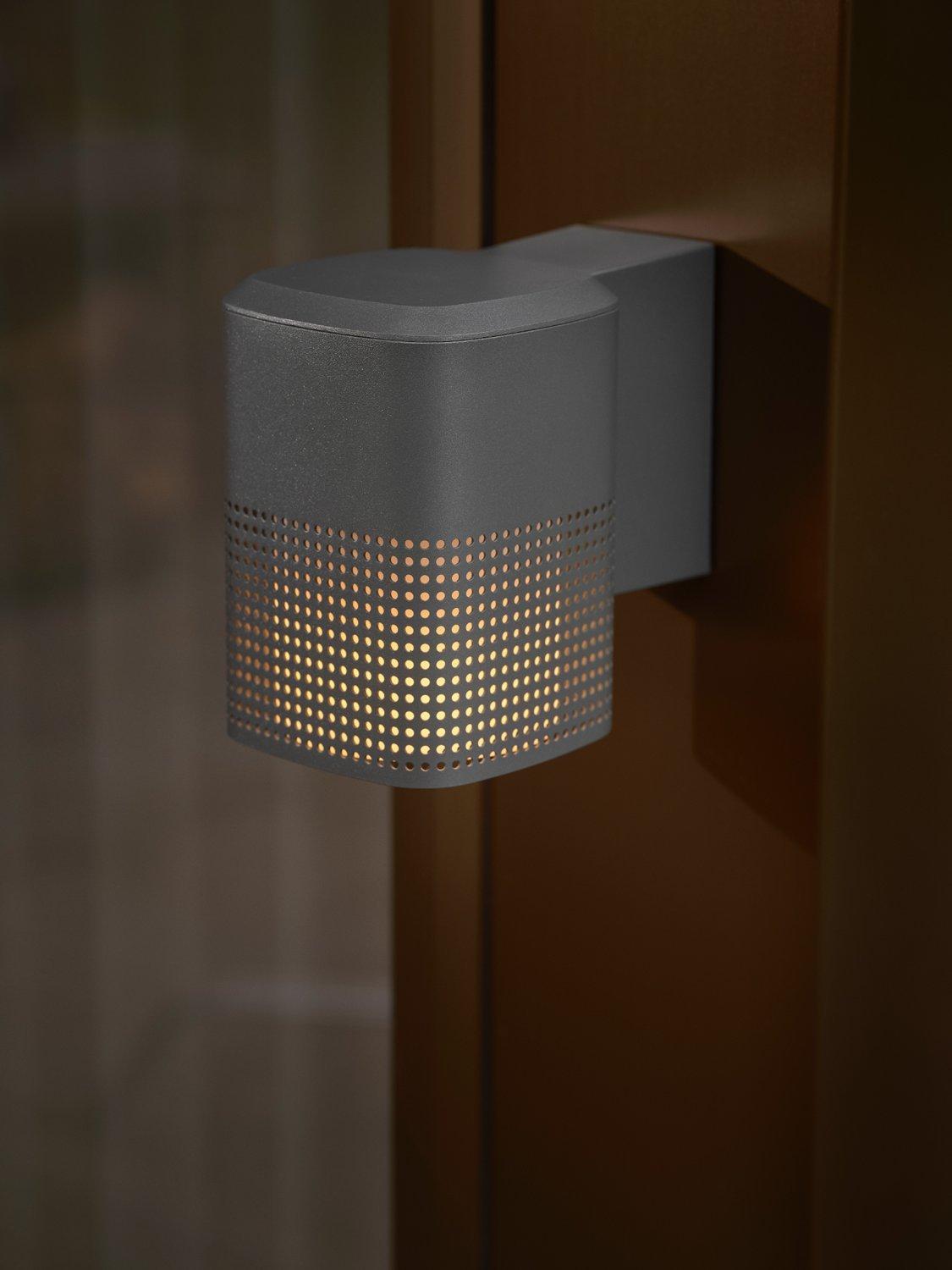 Nordlux Sidara outdoor wall light anthracite, imported from the UK