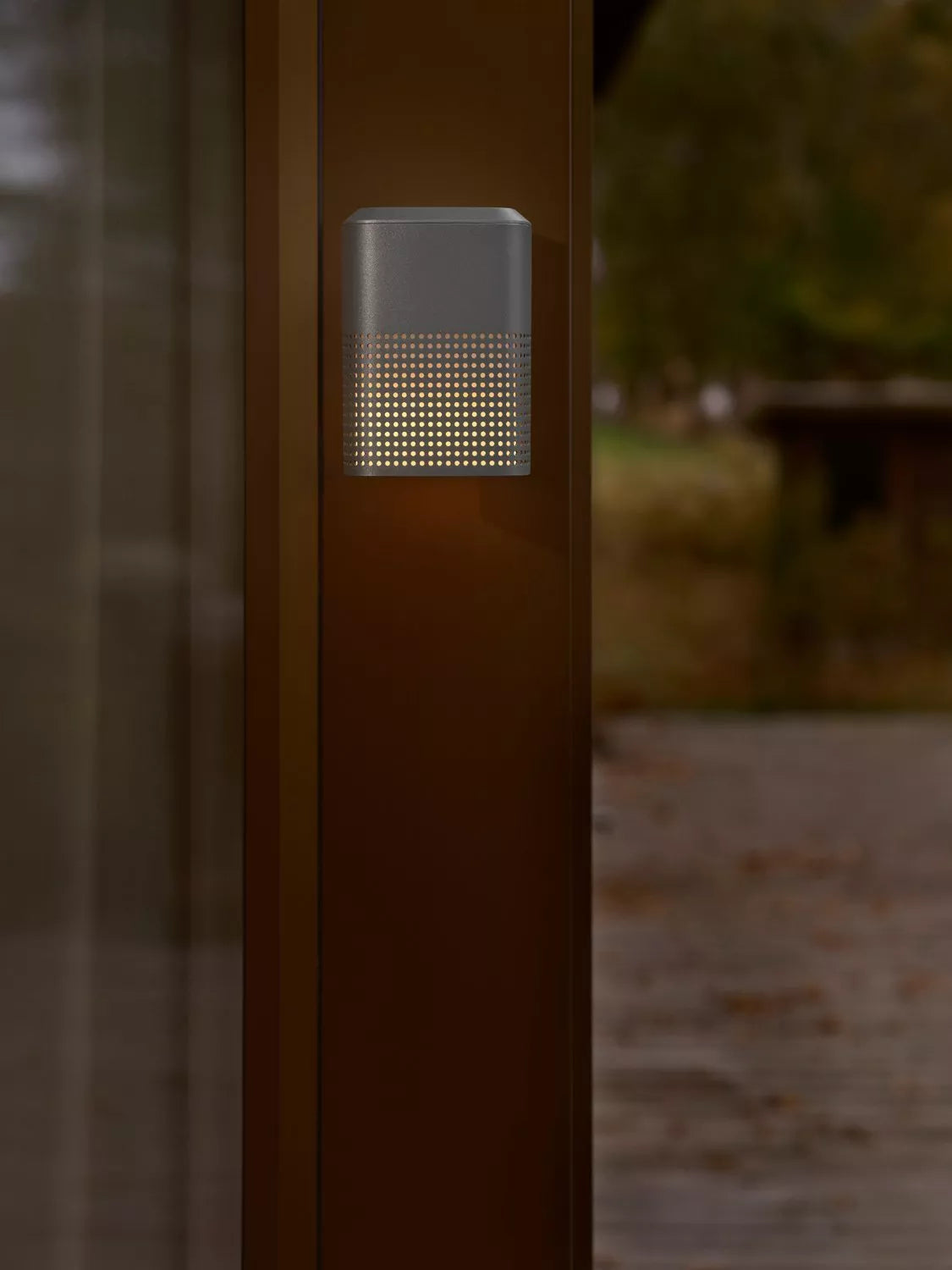 Nordlux Sidara outdoor wall light anthracite, imported from the UK