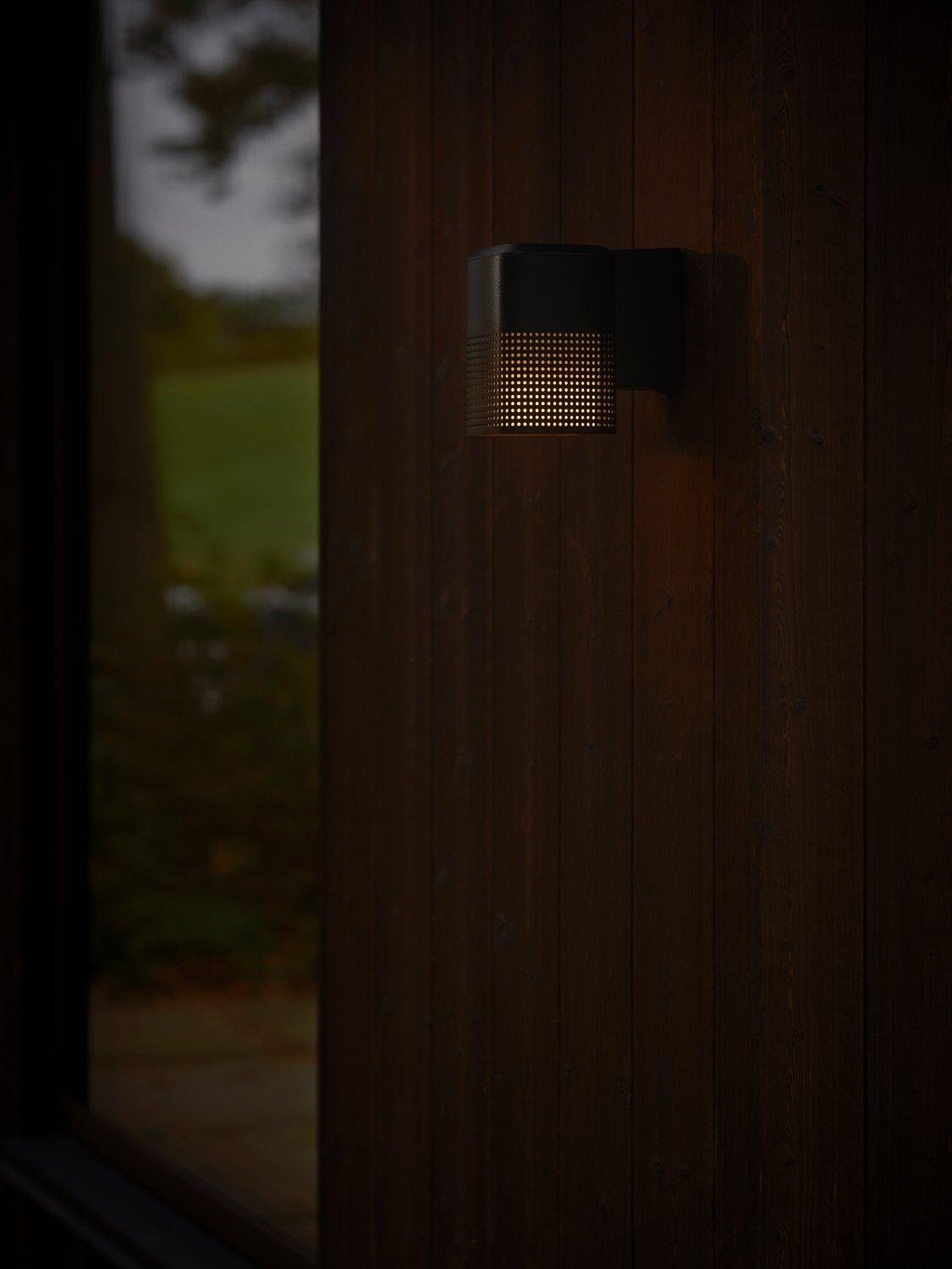 Nordlux Sidara outdoor wall light black - British product