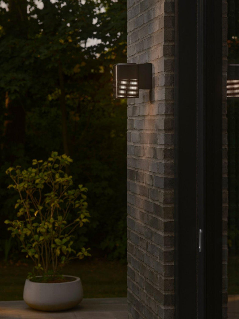 Nordlux Sidara outdoor wall light black - British product