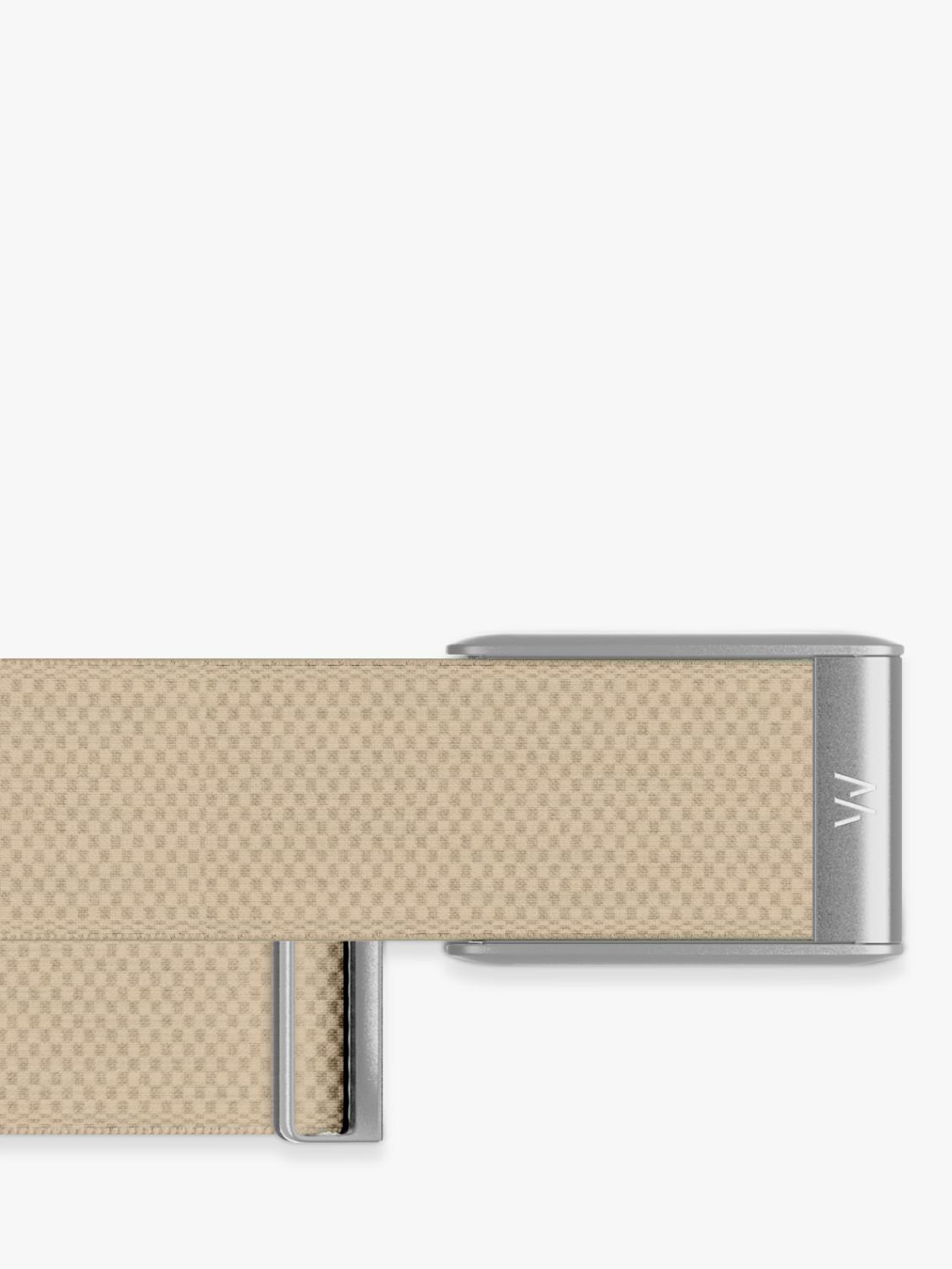 WHOOP SuperKnit 5.0 band strap in neutrals - British product