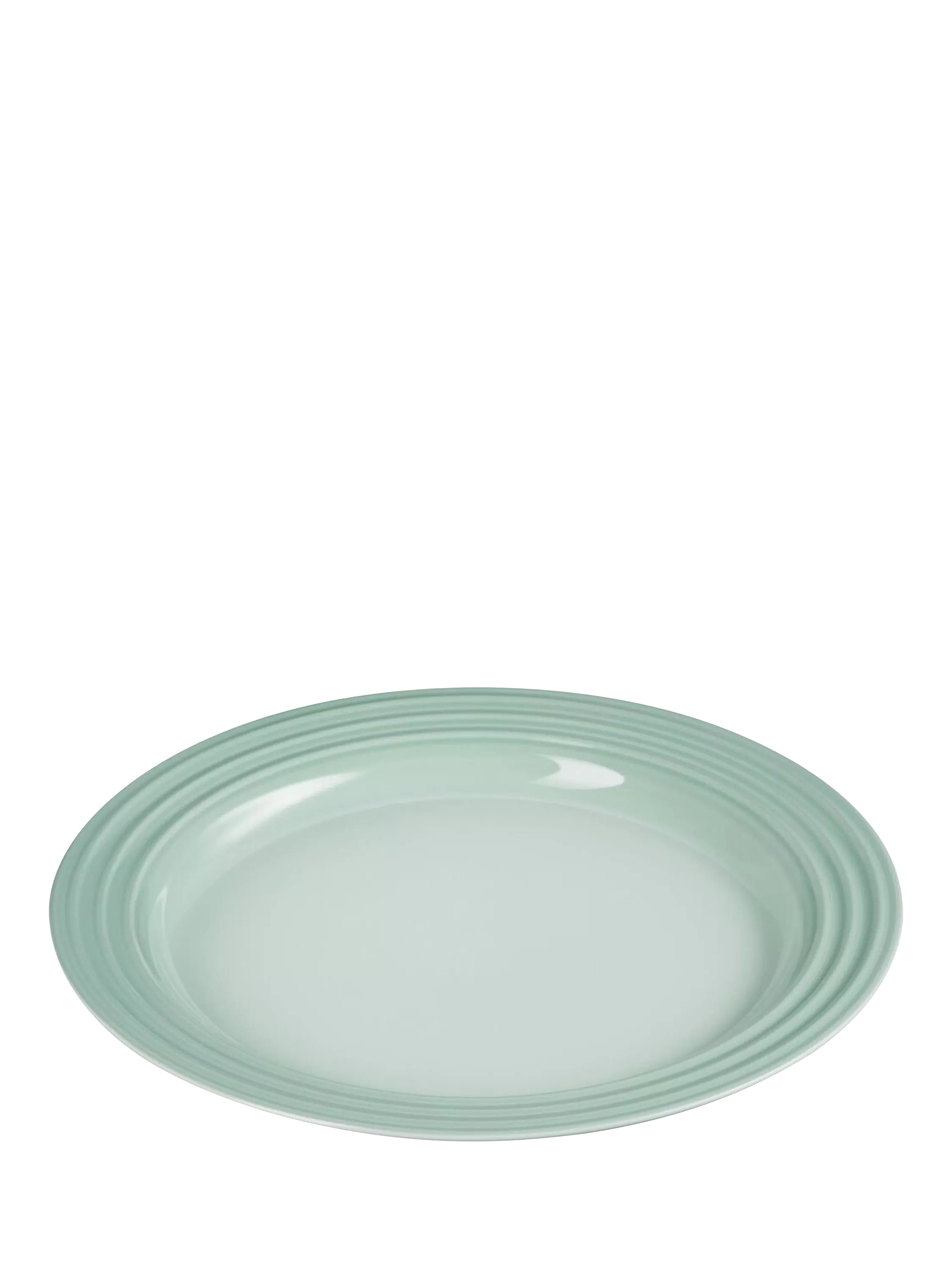 Le Creuset Stoneware Side Plate, 22cm, Sage