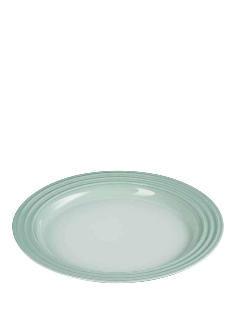 Le Creuset Stoneware Side Plate, 22cm, Sage