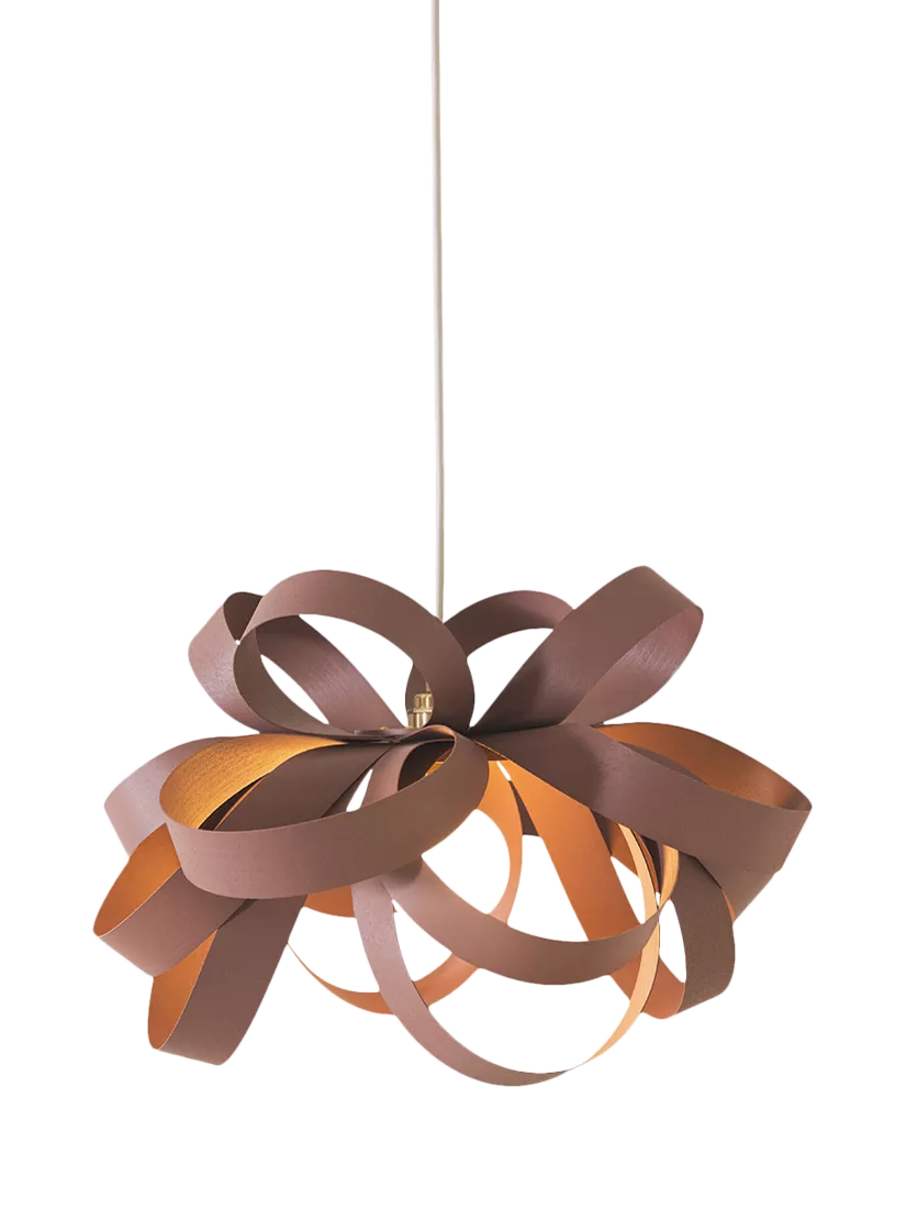 Tom Raffield Cove Skipper Small Pendant Ceiling Light, Dia.46cm
