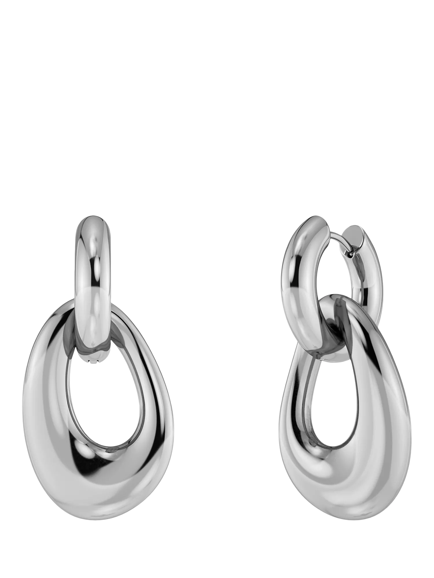 EDBLAD Azura Sculpted Open Hoop Earrings