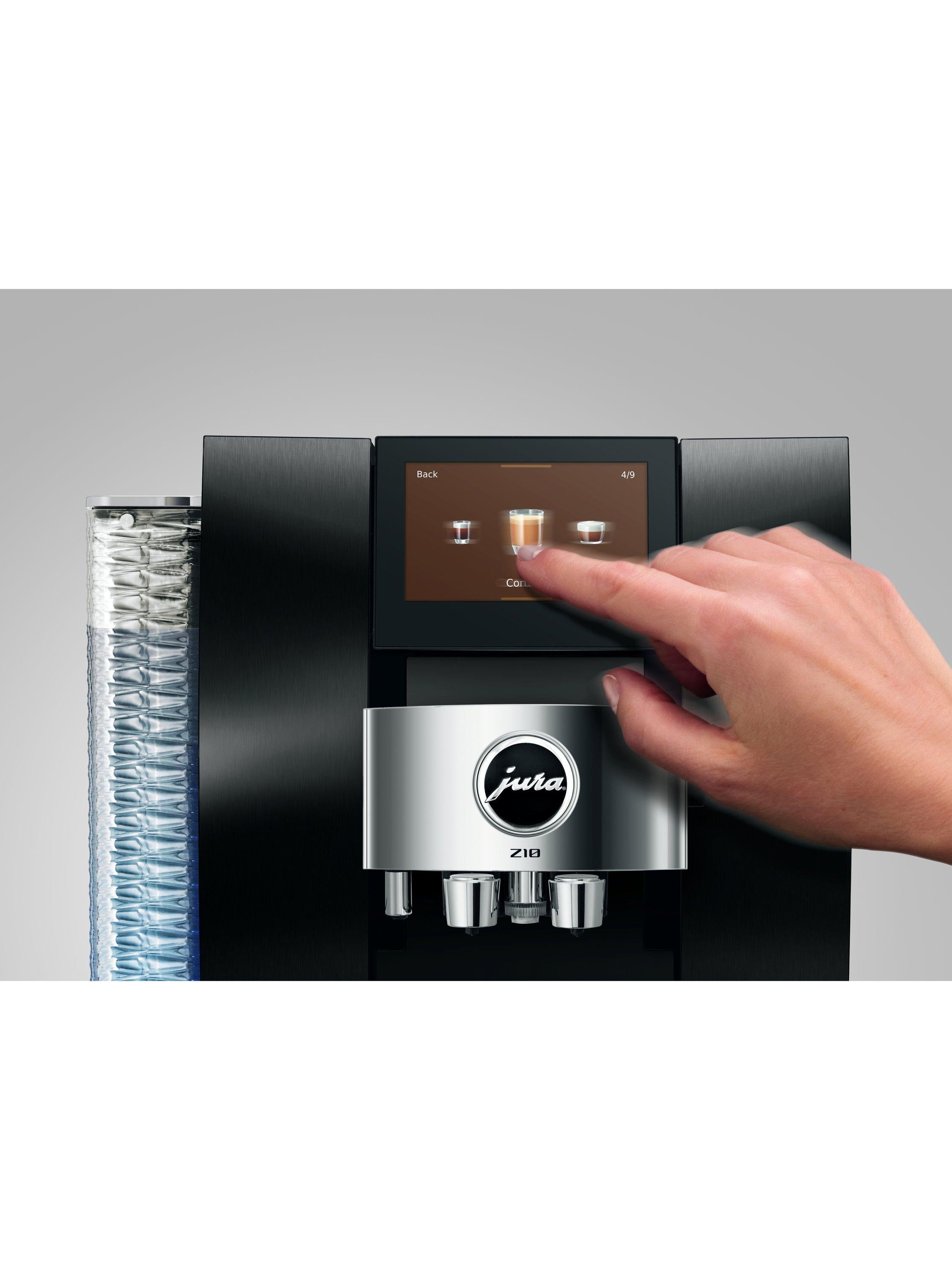 JURA Z10 automatic bean to cup coffee machine, UK version