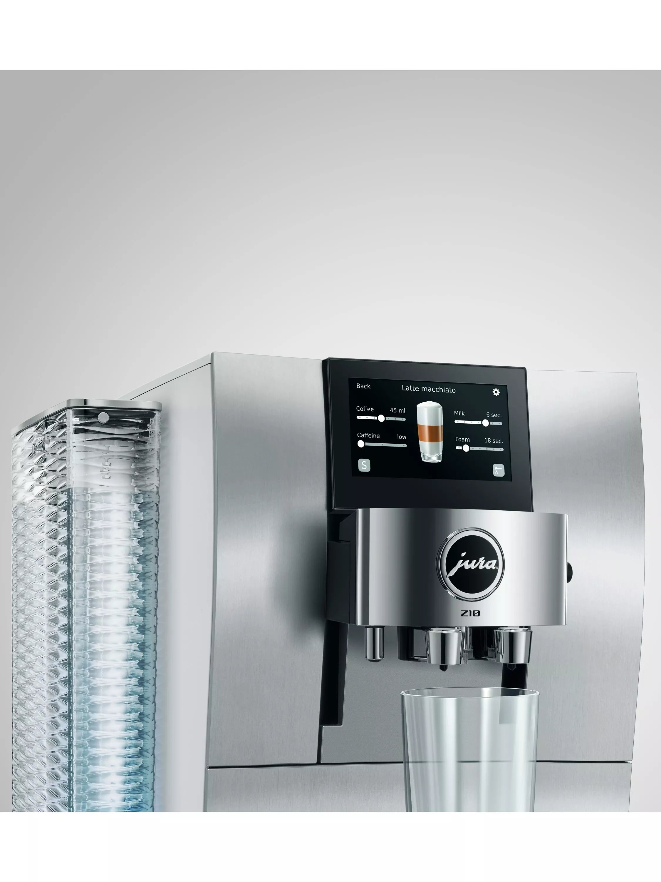 Jura Z10 automatic bean to cup coffee machine white (British brand)