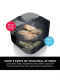 Ninja Speedi 12-in-1 multi cooker Black Steel, imported from the UK