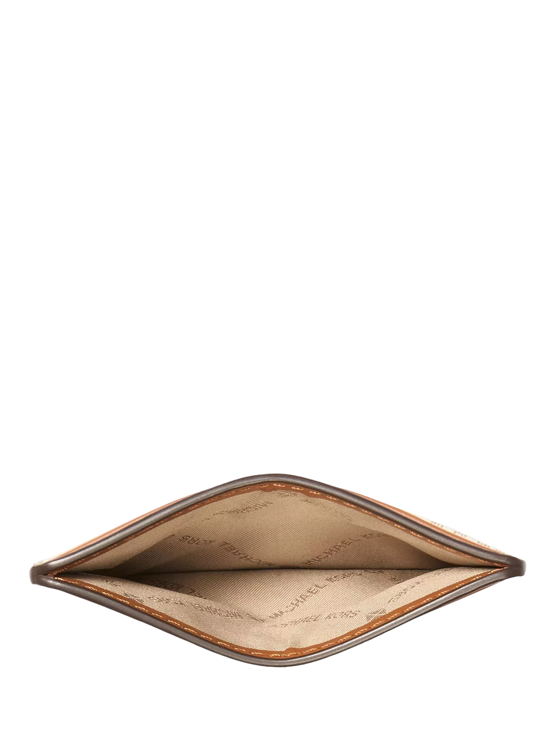 Michael Kors Jet Set Signature Leather Cardholder Vanilla, imported from the UK