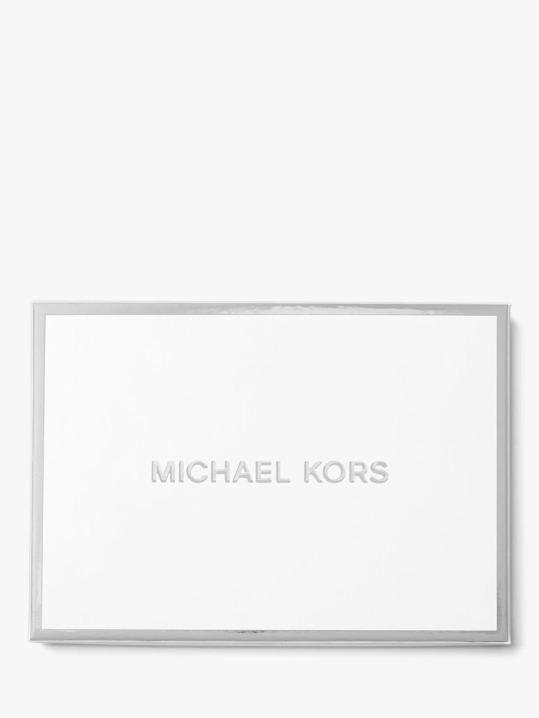 Michael Kors Jet Set Signature Leather Cardholder Vanilla, imported from the UK