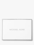 Michael Kors Jet Set Signature Leather Cardholder Vanilla, imported from the UK