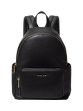 Michael Kors Tanner Leather Backpack Black, imported from the UK