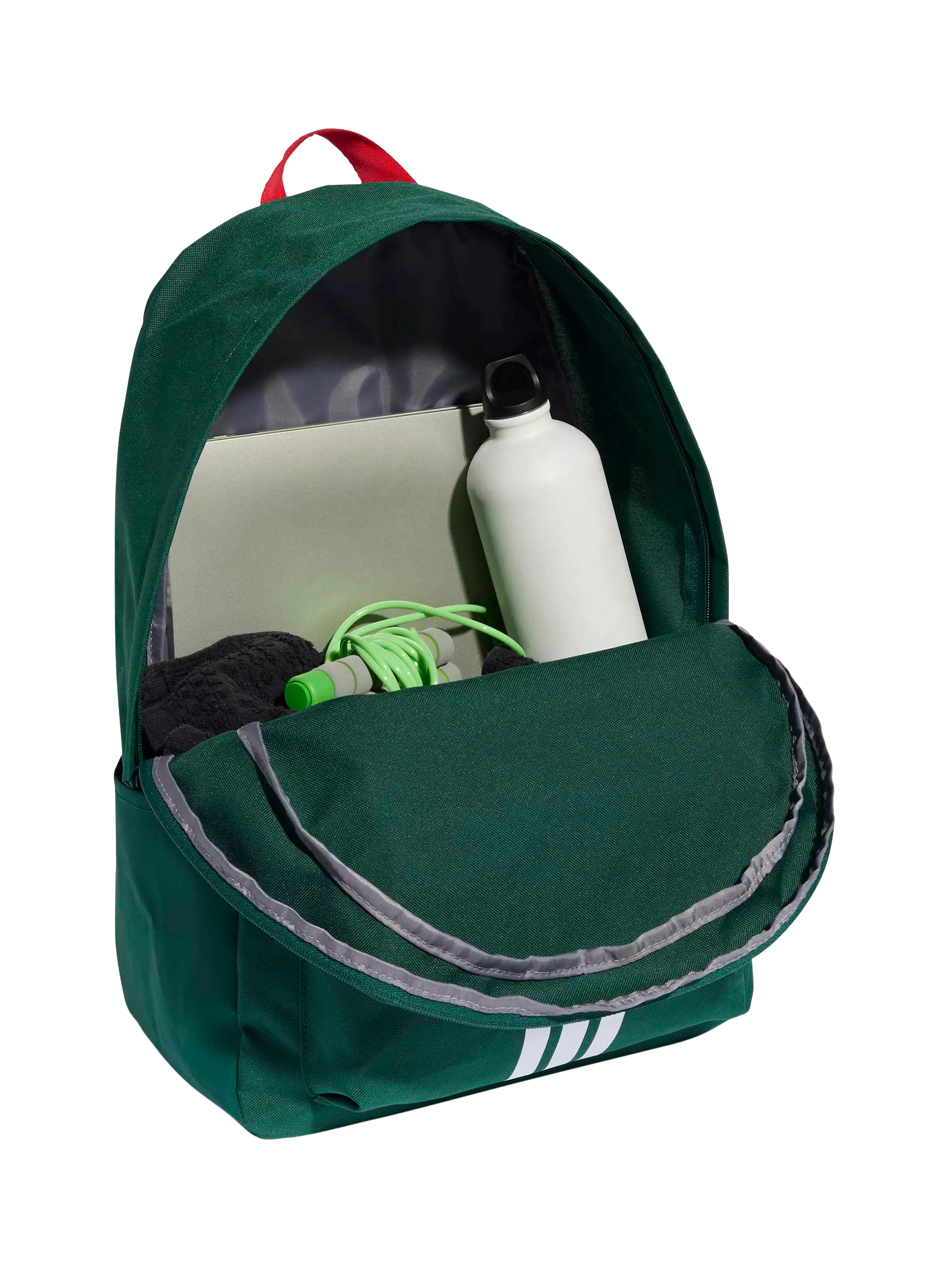 adidas Tiro Graphic Backpack kids green, imported from the UK