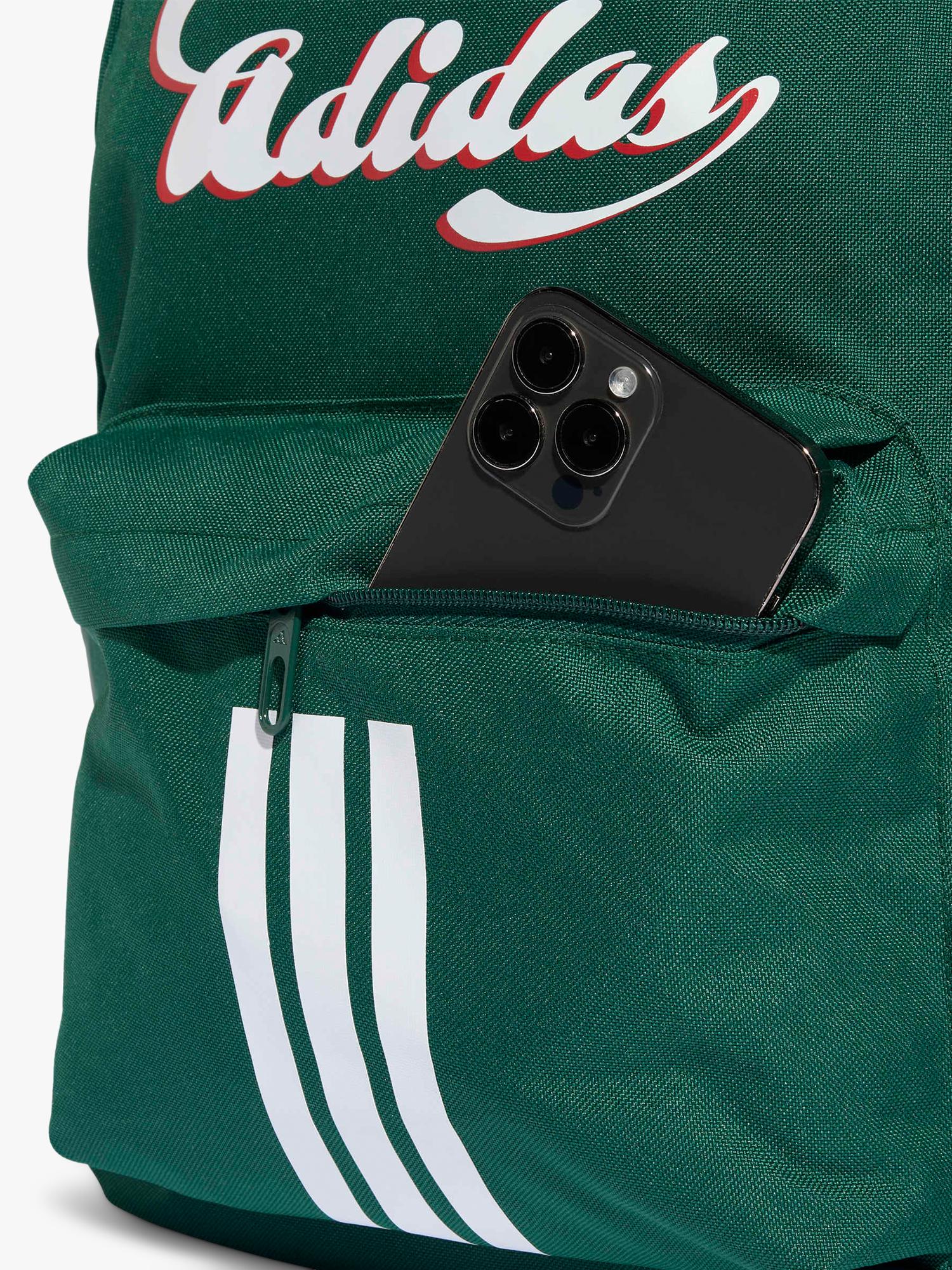 adidas Tiro Graphic Backpack kids green, imported from the UK