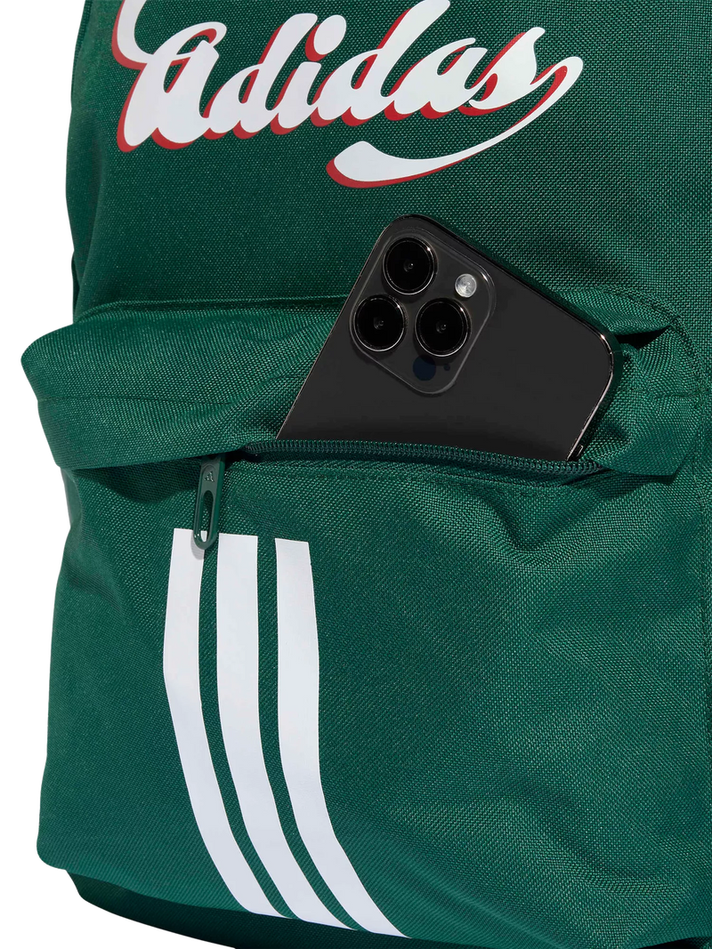 adidas Tiro Graphic Backpack kids green, imported from the UK