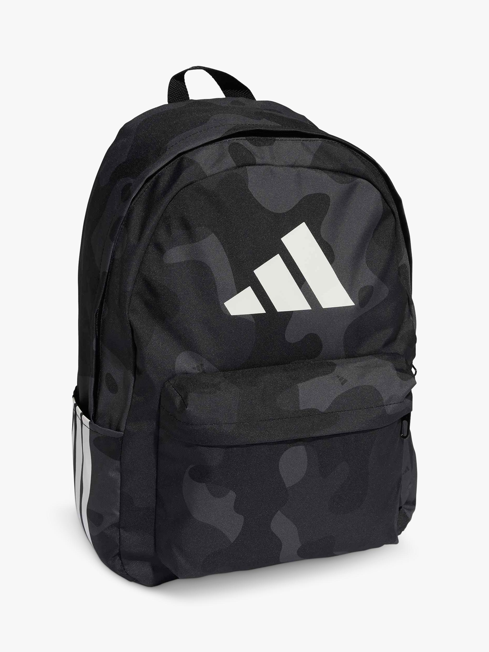 adidas kids camo backpack black - British product