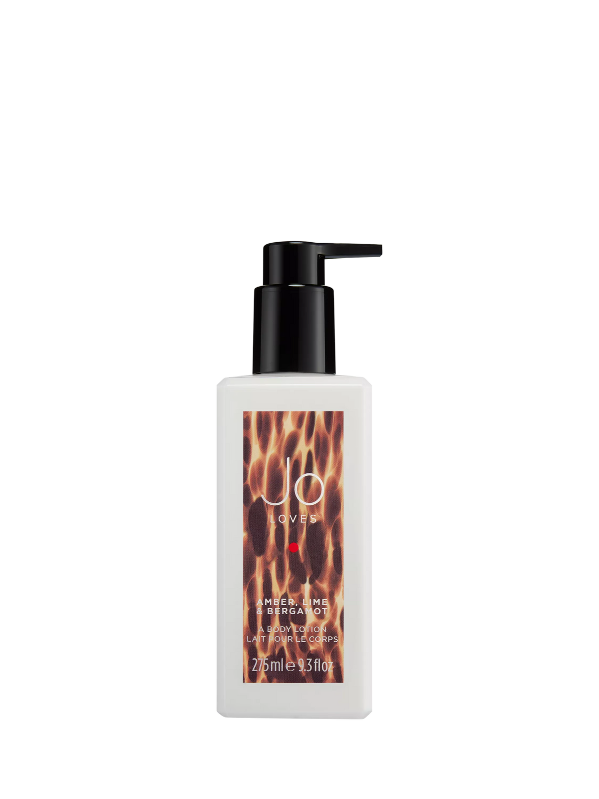 Jo Loves hand & body lotion Amber Lime & Bergamot 275ml, UK version
