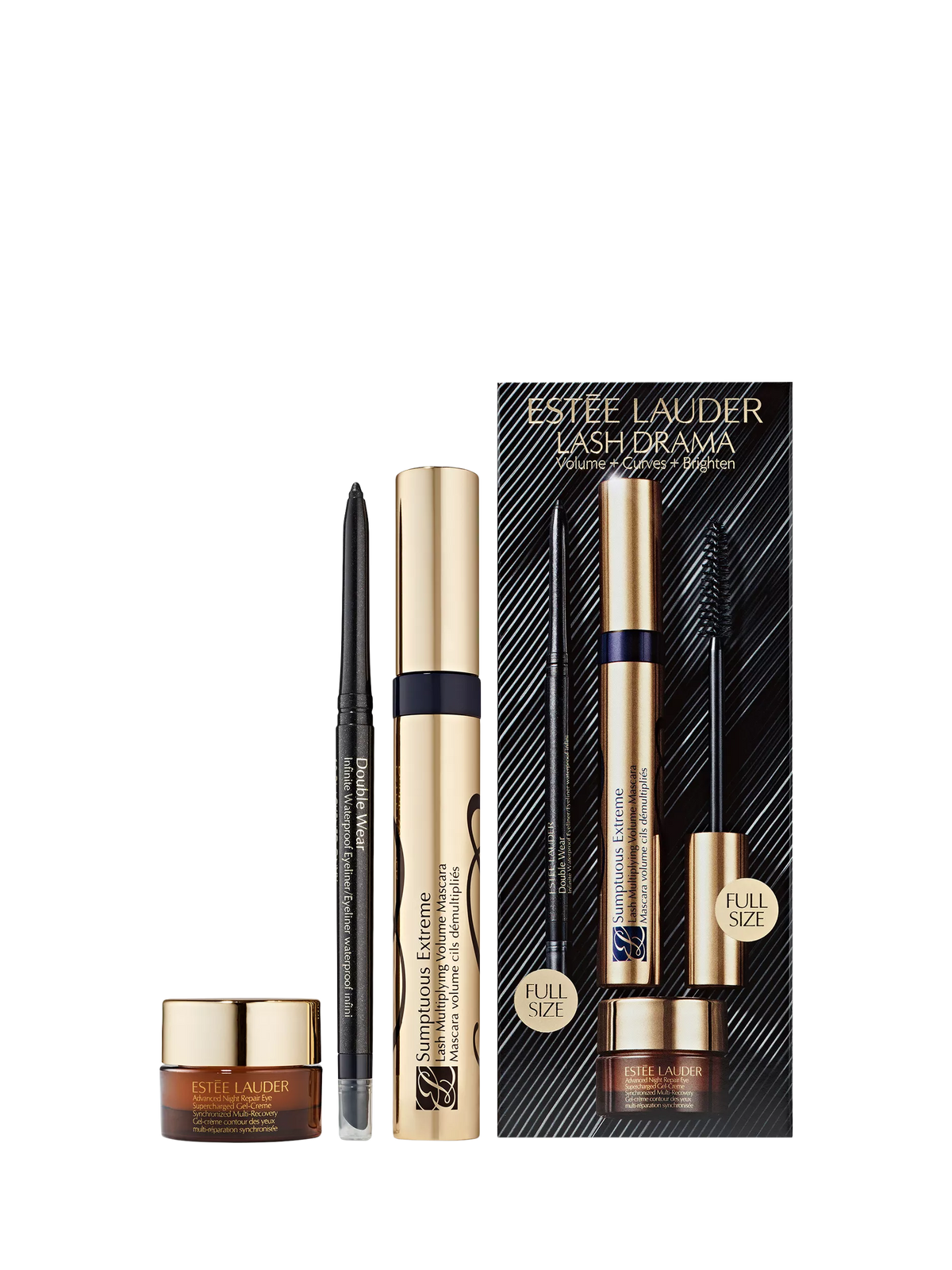 Estée Lauder Lash Drama Mascara Makeup Gift Set, imported from the UK