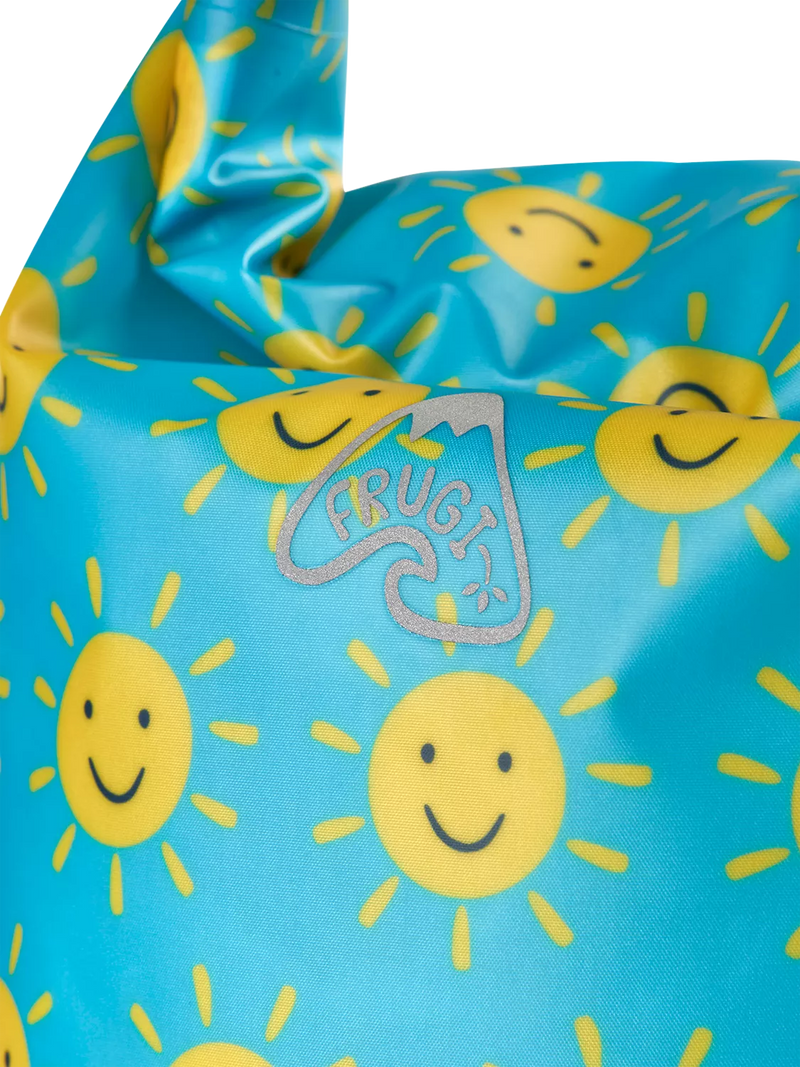 Frugi kids dry bag backpack Sunshine Smiles, imported from the UK