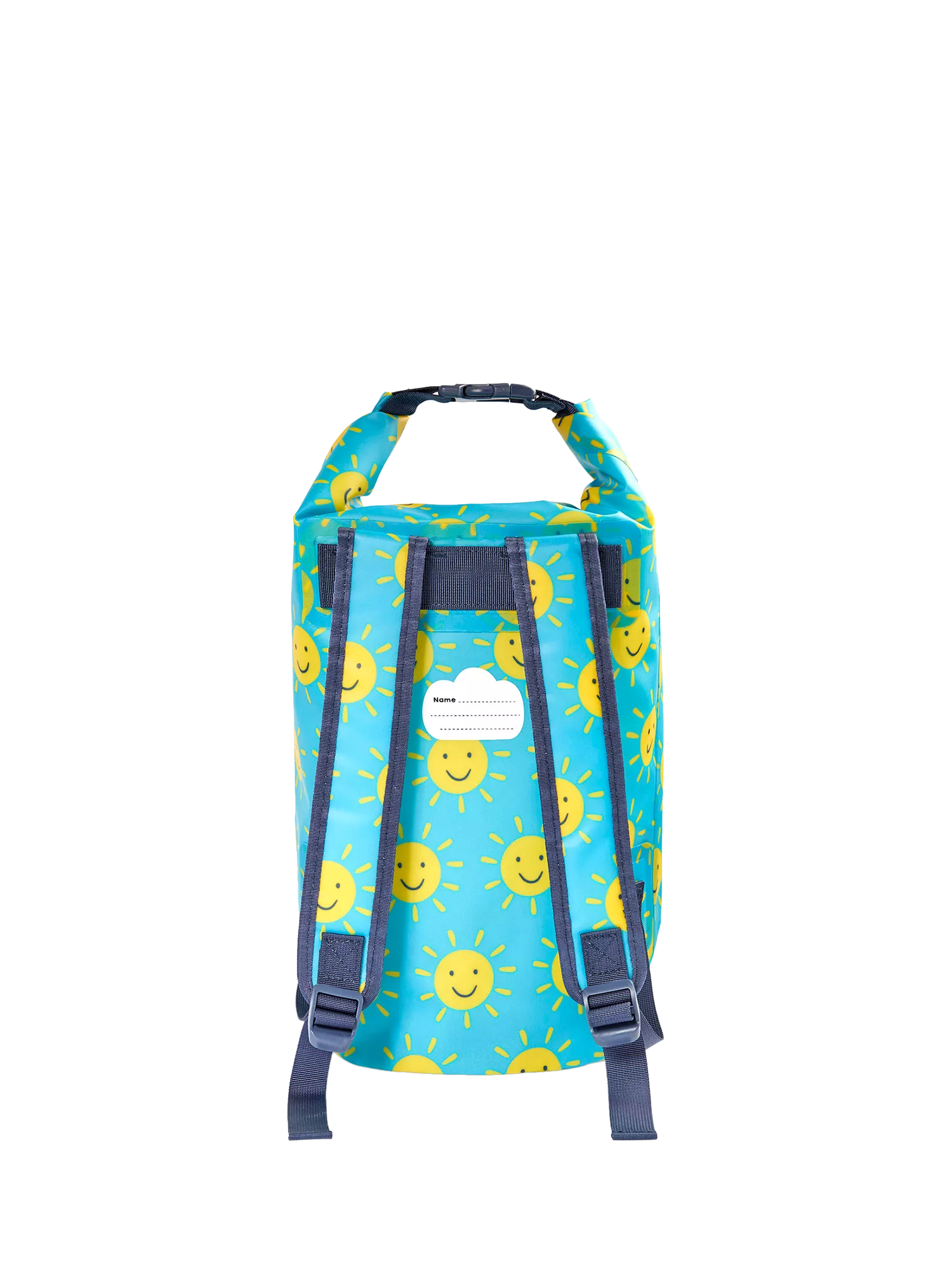 Frugi kids dry bag backpack Sunshine Smiles, imported from the UK