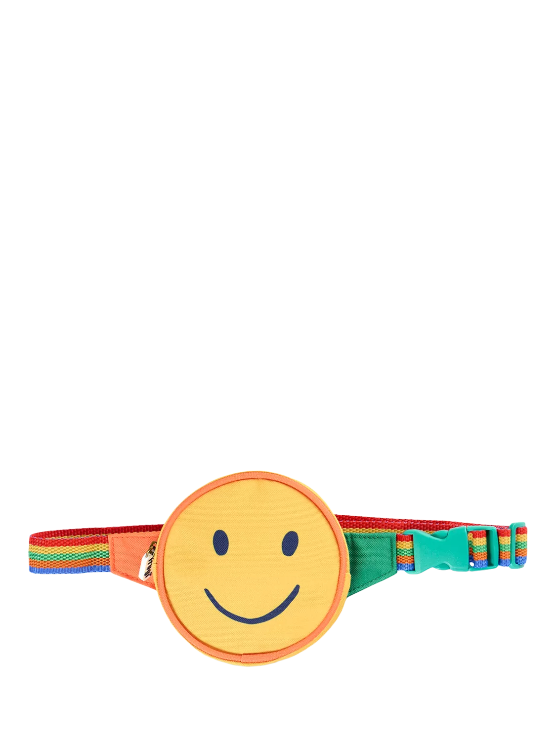 Frugi Kids Smiley Face Belt Bag Happy Hotchpotch, imported from the UK