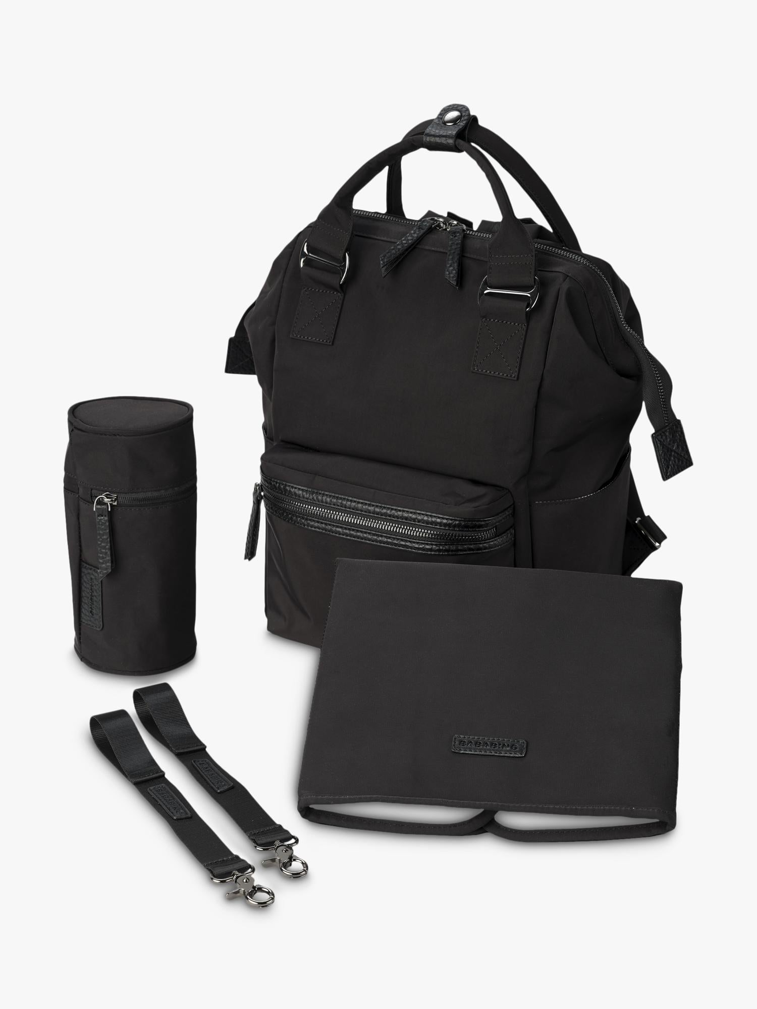 BabaBing! backpack changing bag in black, imported from the UK