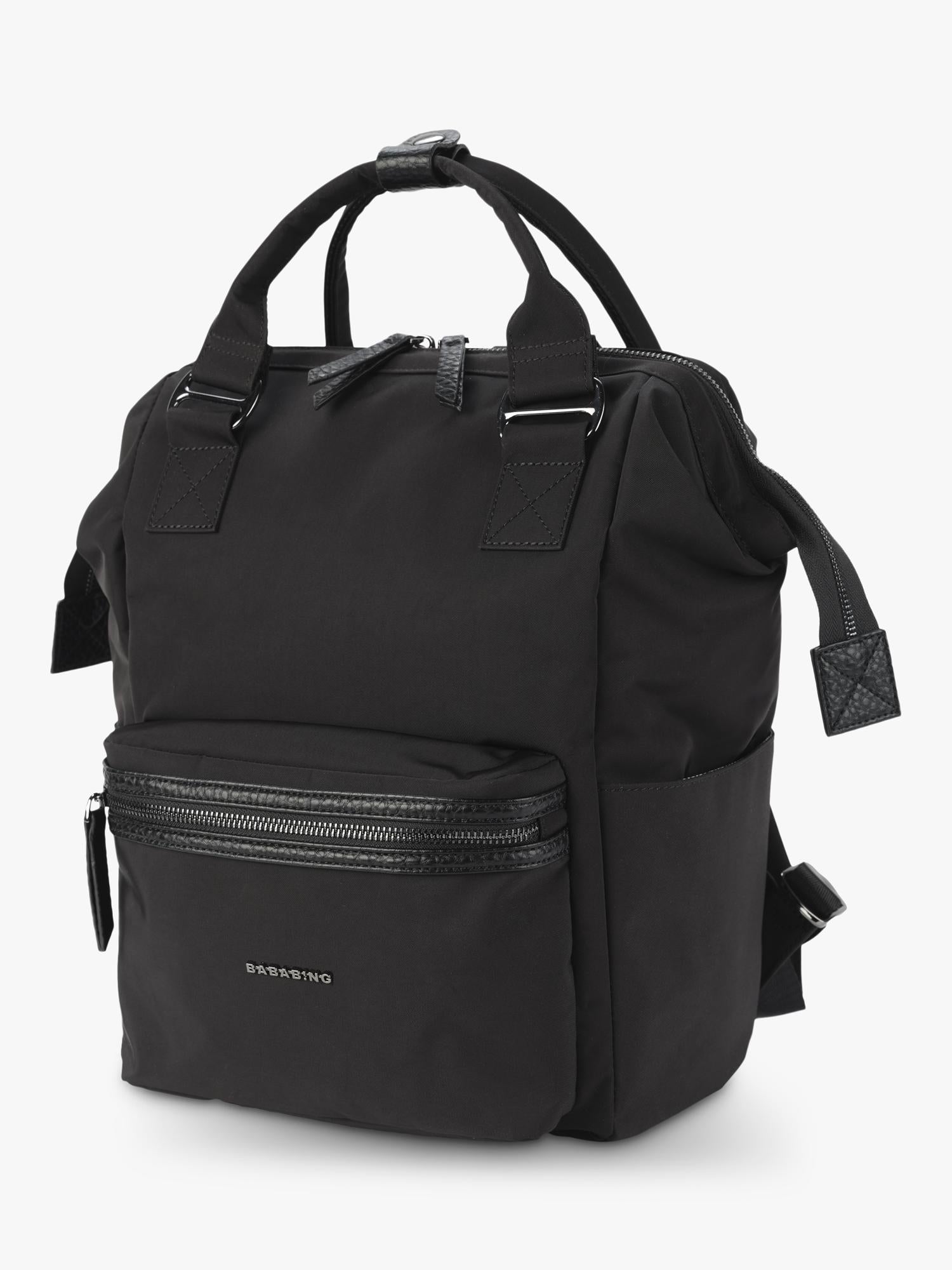 BabaBing! backpack changing bag in black, imported from the UK