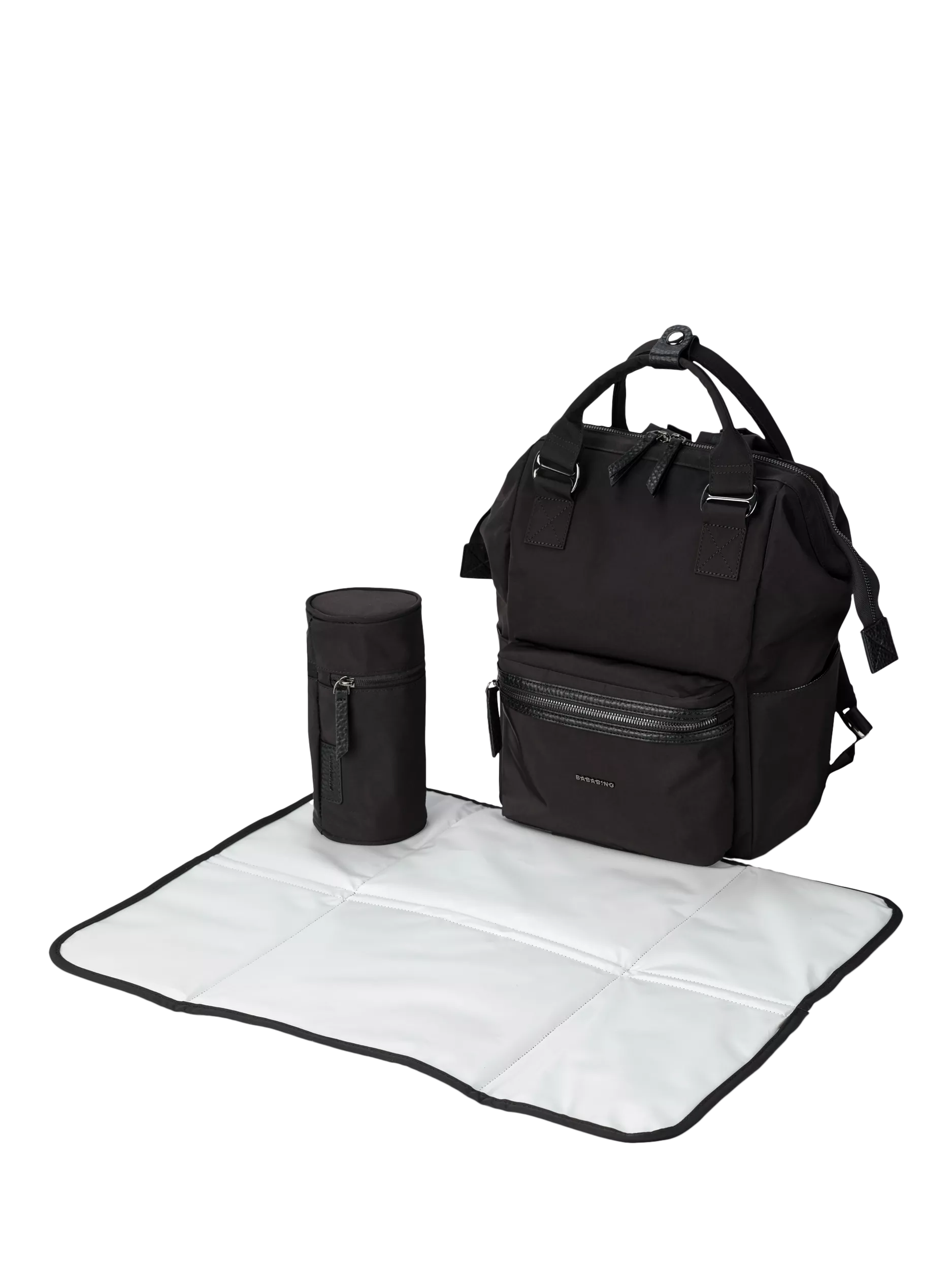 BabaBing! backpack changing bag in black, imported from the UK