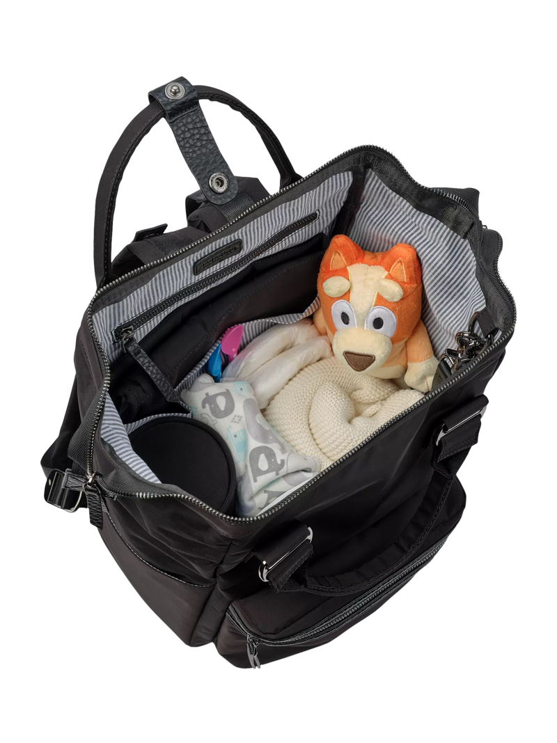 BabaBing! backpack changing bag in black, imported from the UK