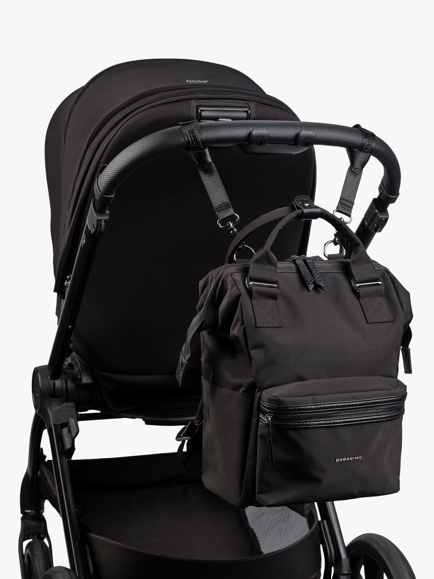 BabaBing! backpack changing bag in black, imported from the UK
