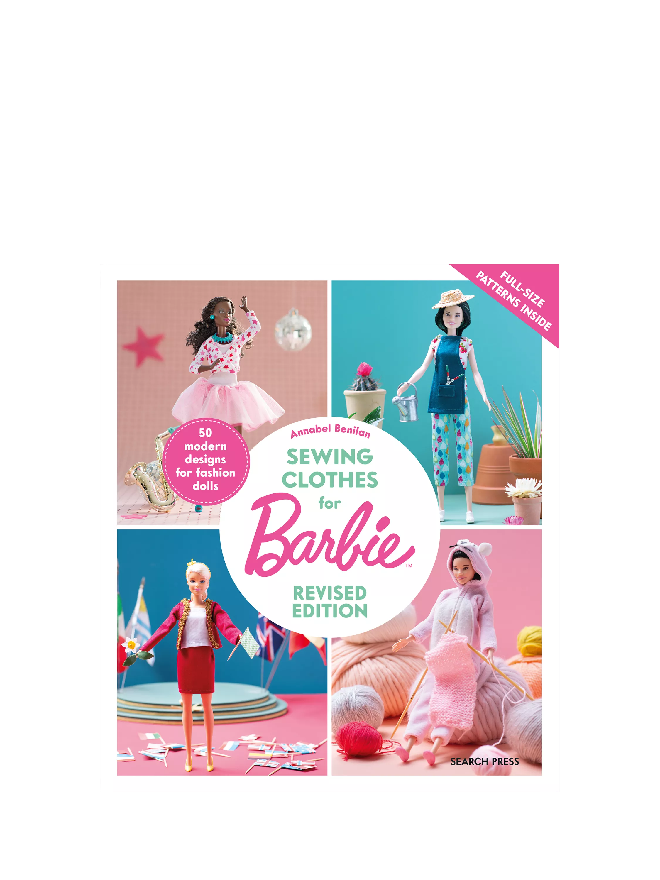 Search Press Barbie sewing book, imported from the UK