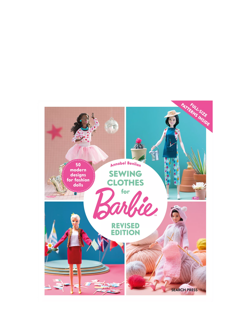 Search Press Barbie sewing book, imported from the UK