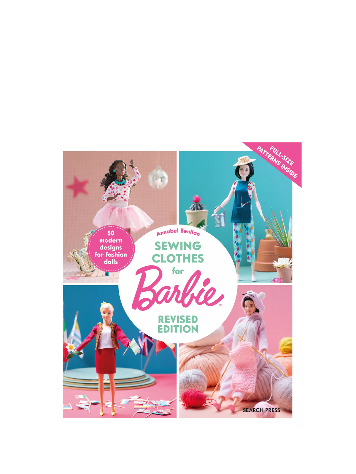 Search Press Barbie sewing book, imported from the UK