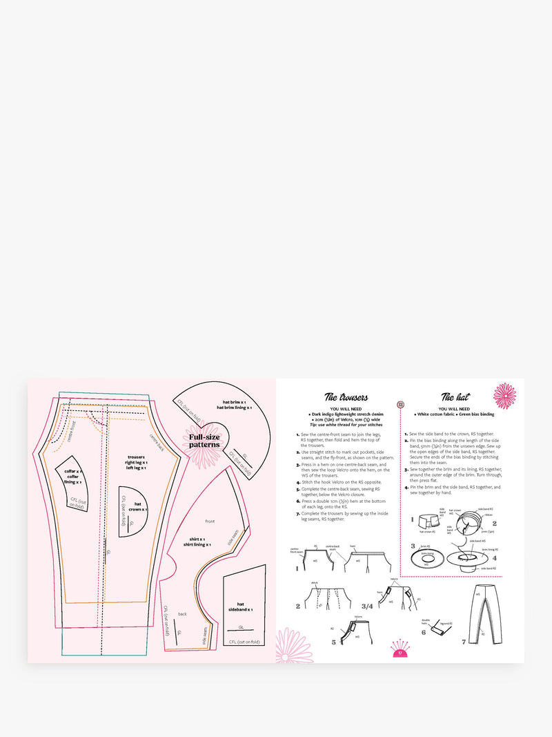 Search Press Barbie sewing book, imported from the UK