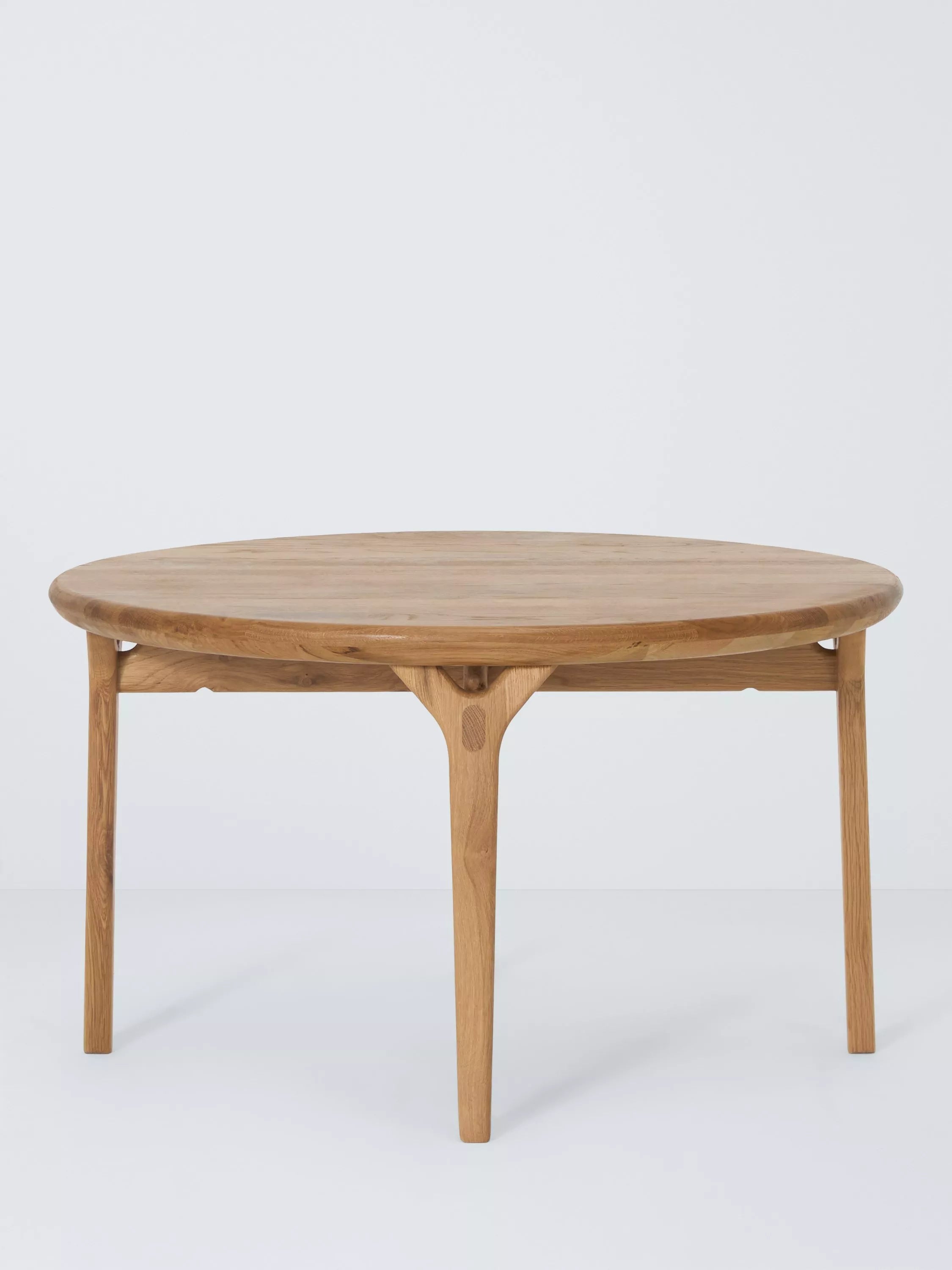 John Lewis X-Ray round oak coffee table, UK version