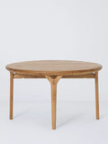 John Lewis X-Ray round oak coffee table, UK version