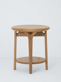 John Lewis X-Ray side table oak (British brand)