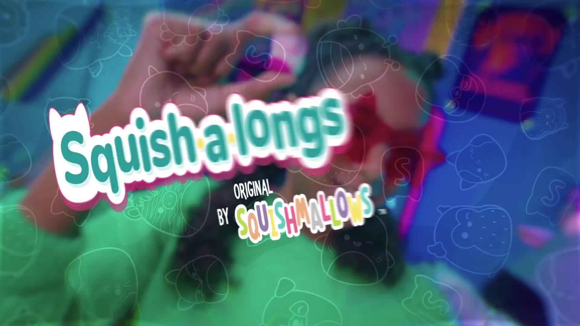 Squishmallows Squish-a-longs Mini-Squish pack of 14 (British brand)