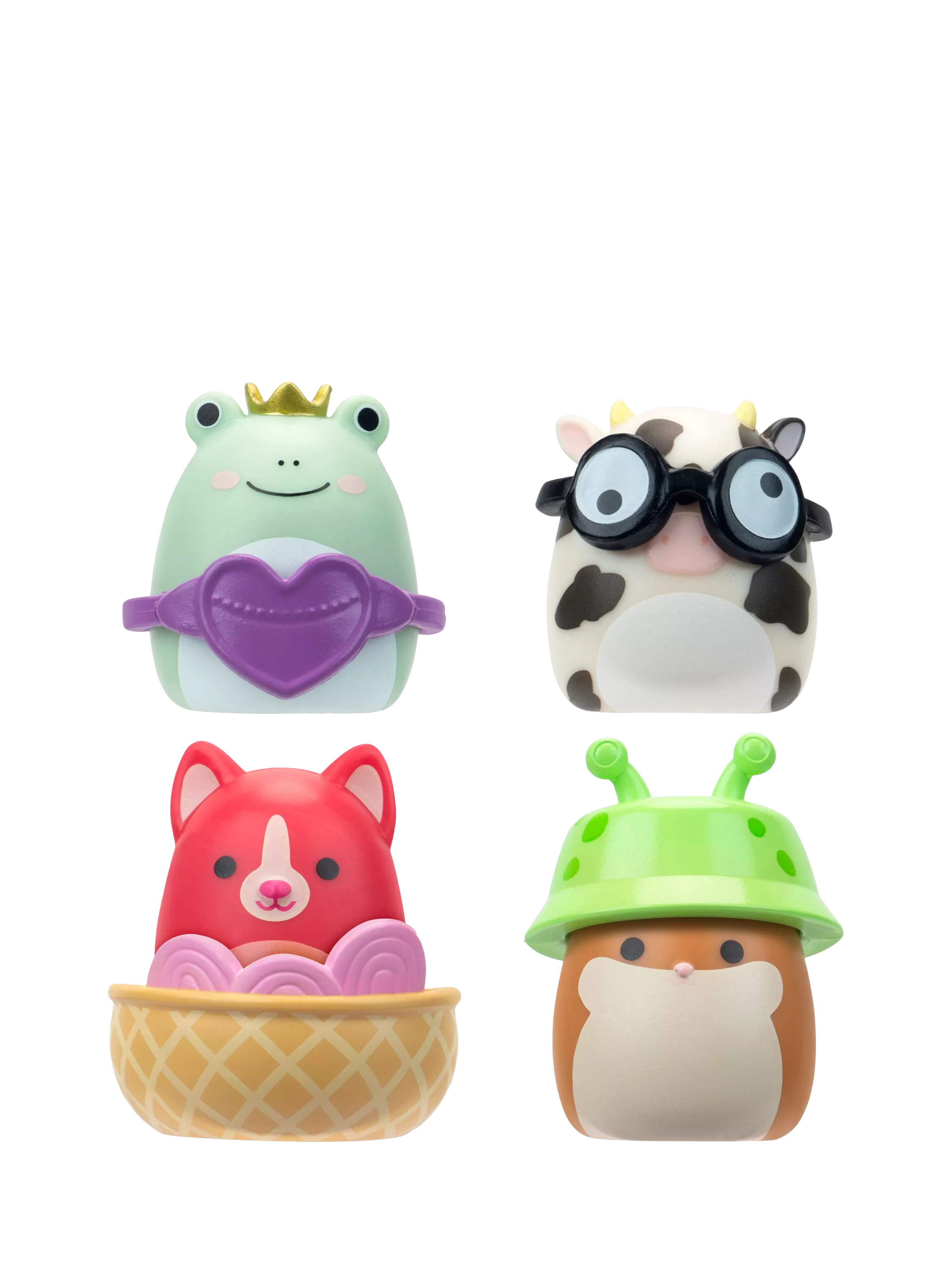 Squishmallows Squish-a-longs Mini-Squish 14-pack, imported from the UK